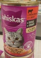 Whiskas wołowina 400g