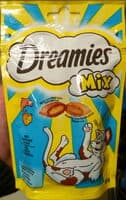 Dreamies Mix med Laks & Ost