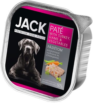 " Jack turkey, game & vegetables pate 150g"