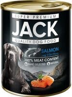 Jack canned dog food salmon 800g
