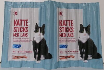 Kattesticks med Laks