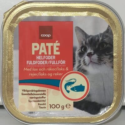 Paté med laks og reker