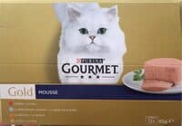 Gourmet gold mousse