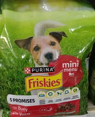 Friskies con buey