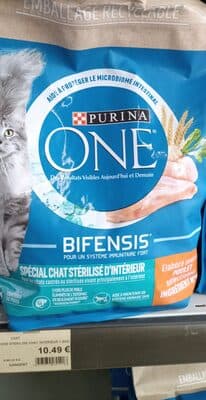 chat stérilisé d'intérieur poulet