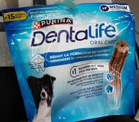 Friandises Pour Chien Adulte Medium +10kg Hygiène Bucco Dentaire DENTALIFE