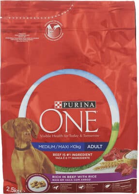 Purina One Med/Max Beef 2,5kg