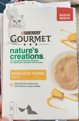 Gourmet nature's creations Exquisite purée con Pollo