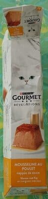 Gourmet Revelations Mousse Kattenvoer nat met Kip 4 x 57g