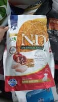 N&D ANCESTRAL GRAIN POLLO, GRANADA AVENA Y CEBADA PERROS