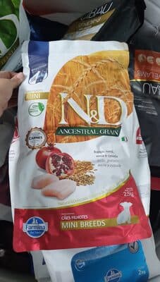 N&D ANCESTRAL GRAIN POLLO, GRANADA AVENA Y CEBADA PERROS
