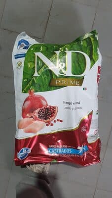 N&D PRIME POLLO Y GRANADA GATOS CASTRADOS