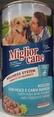 Miglior cane Bocconi con Pesce e Carni bianche