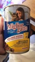 Miglior gatto Bocconcini con coniglio
