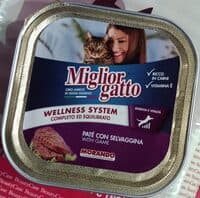 Miglior gatto Paté con selvaggina
