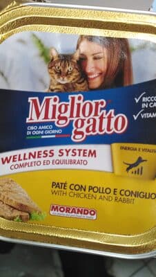 Miglior gatto Paté con Pollo e Coniglio