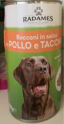 Bocconi in salsa pollo e tacchino per cani