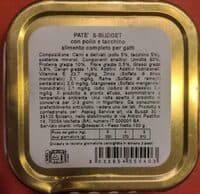 Paté con pollo e tacchino