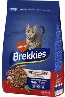 Brekkies con buey, verduras y cereales