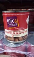 Bocaditos salsa con buey