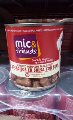 Bocaditos salsa con buey