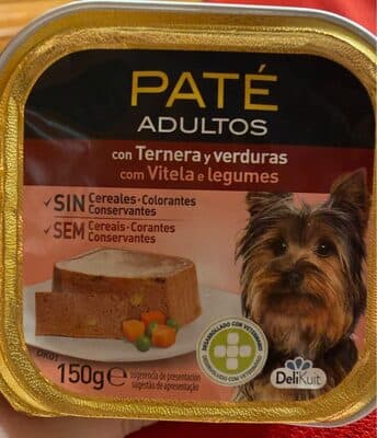 Pate para perros adultos