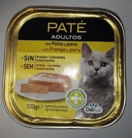 Paté adultos de gatos