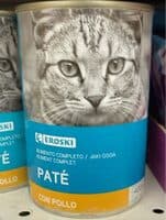 Pate para gatos con pollo