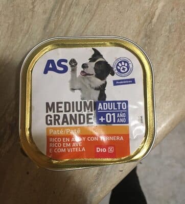 Paté para perros