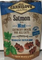 Salmon with mint