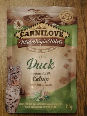 Duck enriched with Catnip