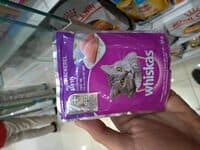 whiskas pouch with mackerel ikan kembung