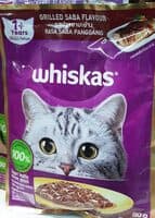 whiskas pouch grilled saba flavour