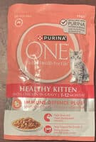 Healthy Kitten With Chicken in Gravy
