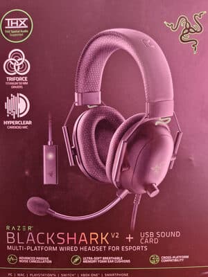 Razer BlackShark V2 + USB Sound Card