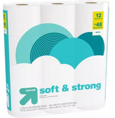 Soft &strong toilet paper- Mega Rolls