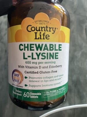 Chewable L-Lysine