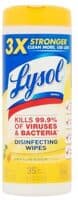Lemon & Lime Blossom Scent Disinfecting Wipes