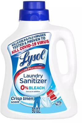 Crisp Linen Scented Laundry Sanitizer