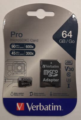 microSDXC Card Pro 64 GB