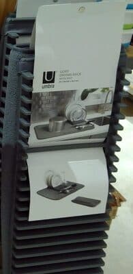 Udry drying rack with mat