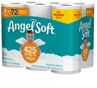 Unscented bathroom tissue