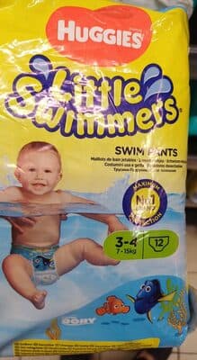 Huggies Little Swimmers Zwembroekjes Maat 3-4 7-15 kg 12 Stuks