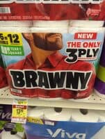 Brawny Paper Towel 6 DBL Rolls