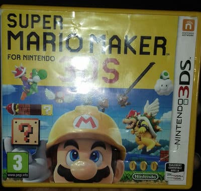 Super Mario Maker For Nintendo 3ds