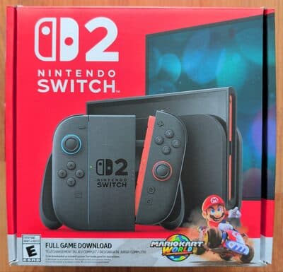 Nintendo Switch 2 avec code de téléchargement de Mario Kart World