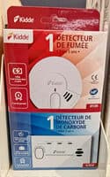 Pack 1 Détecteur De Fumée Et 1 Détecteur De Monoxyde de Carbone