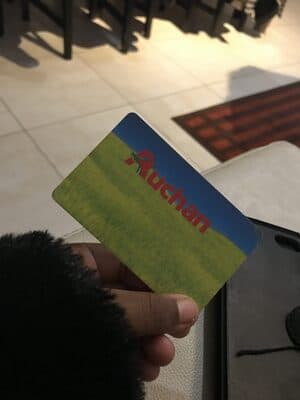 Carte Auchan