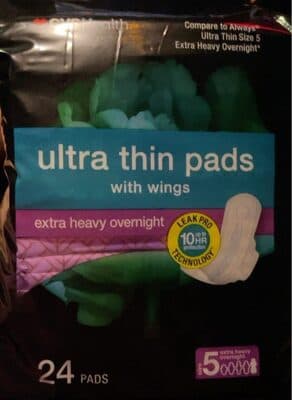Ultra thin pads
