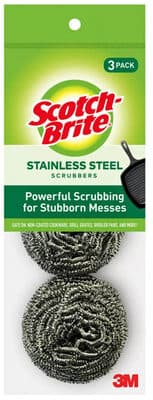 Stainless Steel Scrubbing Pads